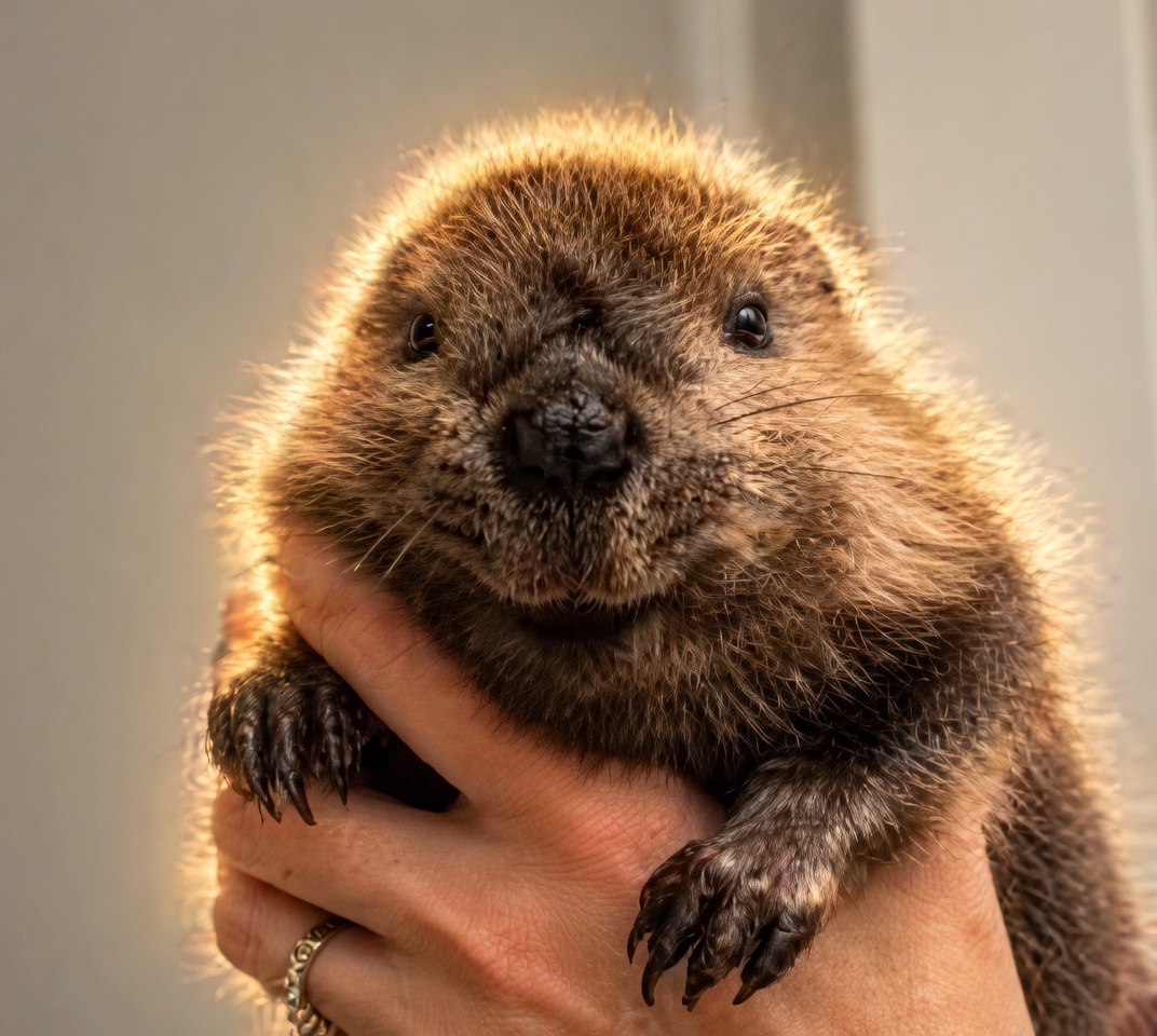 Buttercup the beaver, official charity memecoin mascot